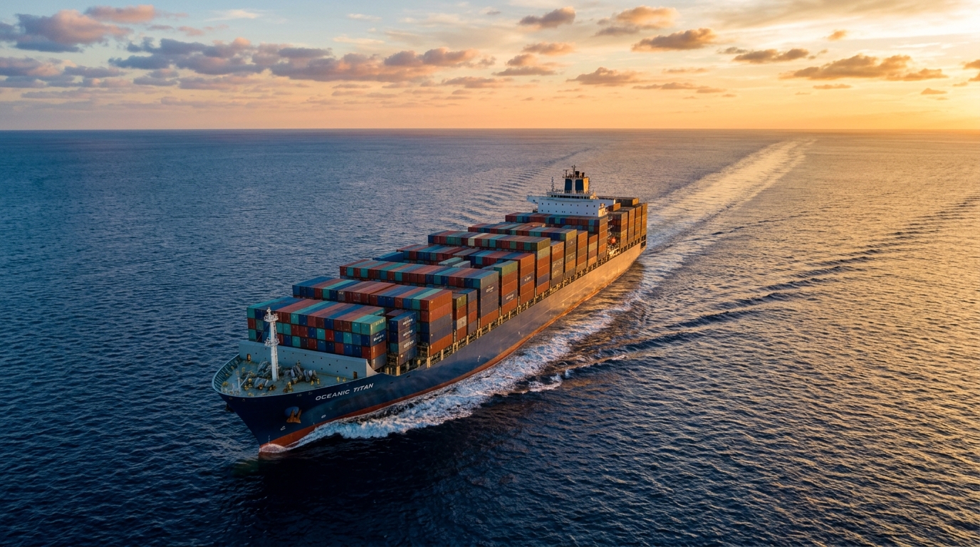 Commercial Shipping Vessel